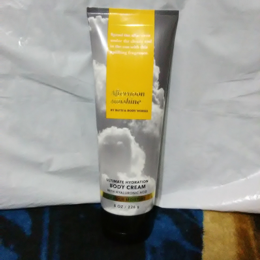 Bath and Body Works Afternoon Sunshine Body Cream!